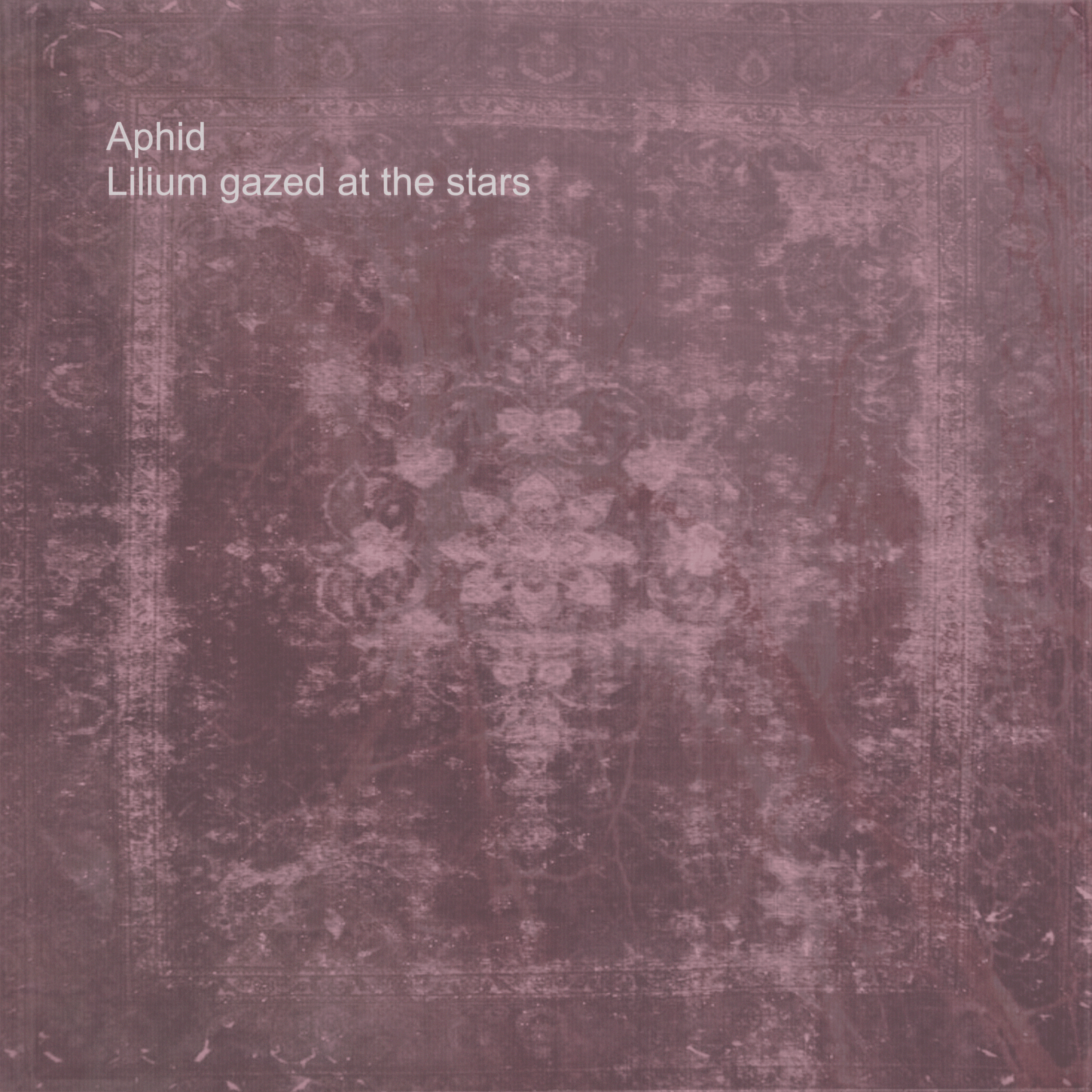 Cover artwork for Lilium gazed at the stars